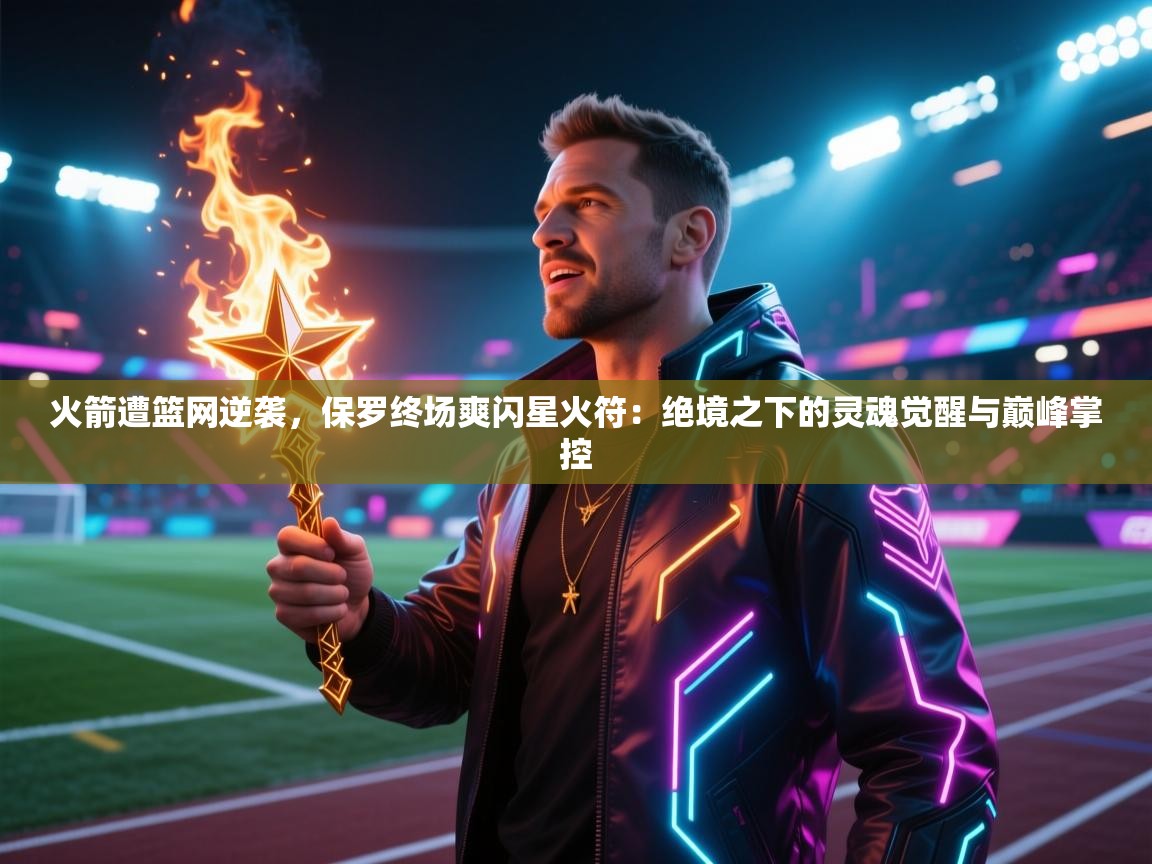 火箭遭篮网逆袭，保罗终场爽闪星火符：绝境之下的灵魂觉醒与巅峰掌控