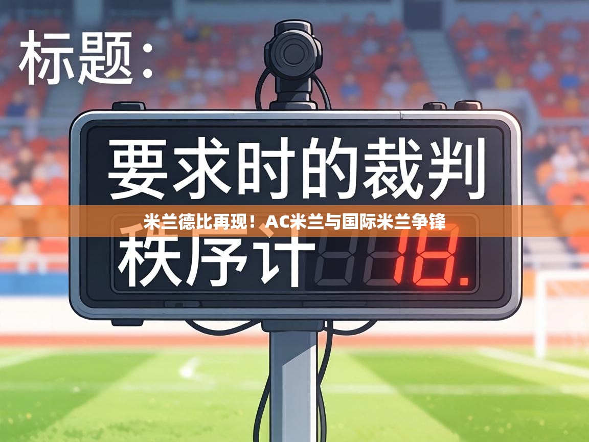 米兰德比再现!AC米兰与国际米兰争锋 第1张